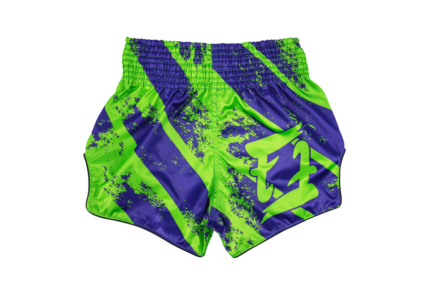 Fairtex-Slim Cut Shorts-BS1928 Street King (Green/Blue) - Garuda Combat Sports