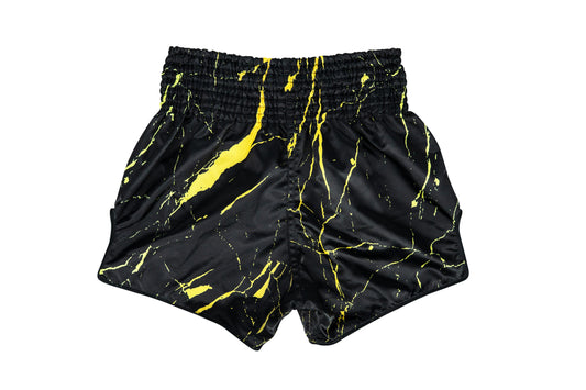 Fairtex-Slim Cut Shorts-BS1947 Black Marble - Garuda Combat Sports